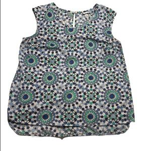 Merona Woman’s Multi-Color Tank Top/Sleeveless Blouse Size XXL lightweight